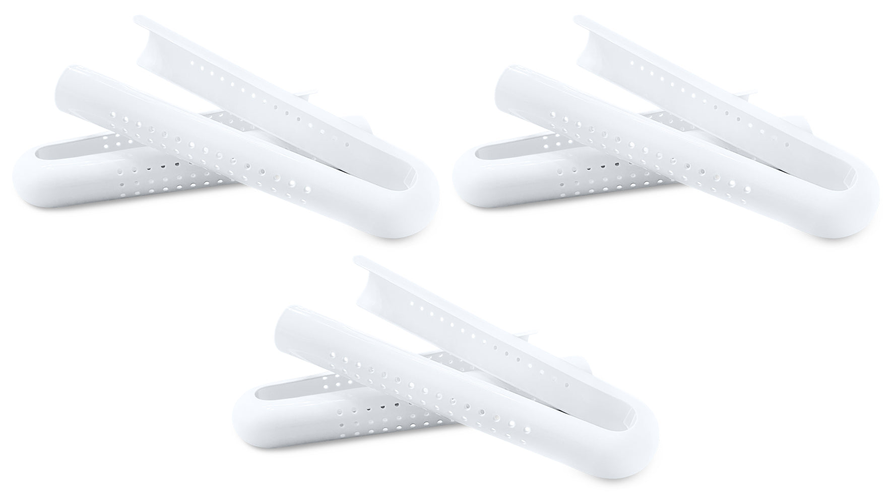 Boot Tree Form Shapers – White 3 Pack