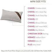 Classic Mini Handbag Storage Pillow Shaper -- HERRINGBONE