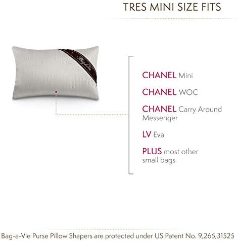Classic Tres Mini Handbag Storage Pillow Shaper--HERRINGBONE