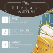 Premium Gold Metal Hangers – 6 Pack