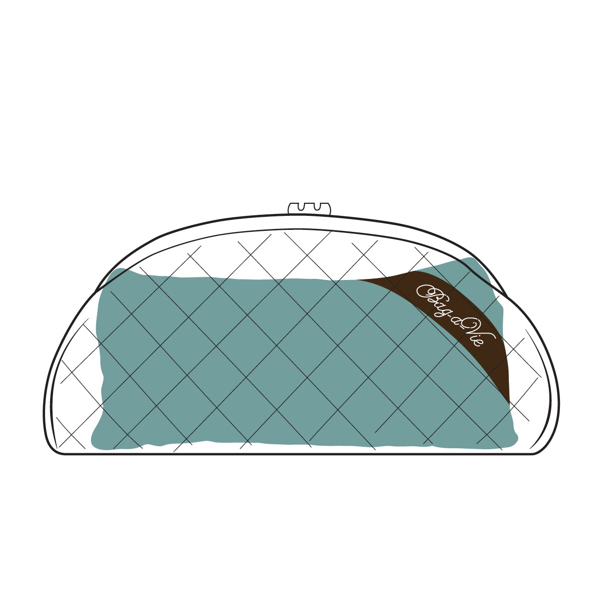 Classic 5 Pack Handbag Storage Pillow Shapers--Rivera Blue