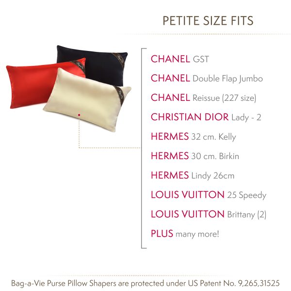 Classic Kelly 32 Handbag Storage Pillow Shapers 2 Pack