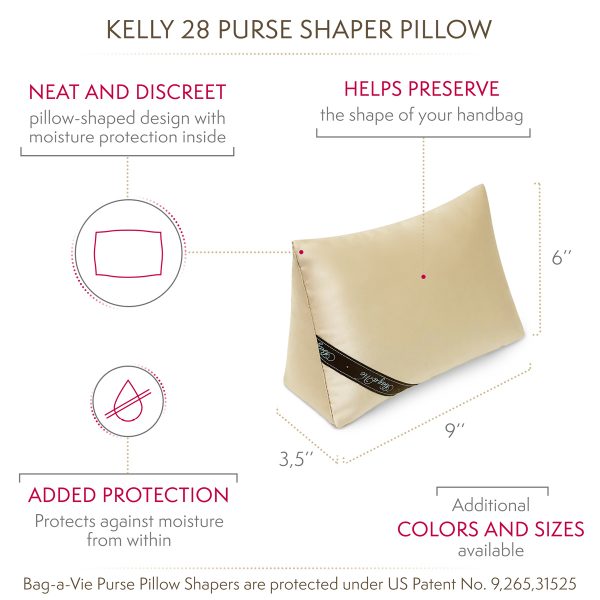 Custom Kelly 28 Handbag Storage Pillow Shaper