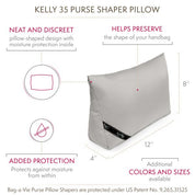"Less Than Perfect" Custom Kelly 35 Handbag Storage Pillow Shaper
