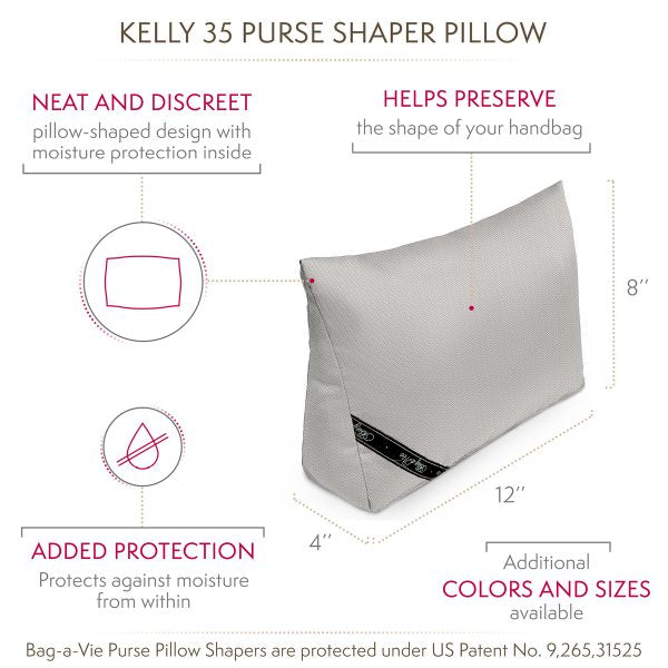 "Less Than Perfect" Custom Kelly 35 Handbag Storage Pillow Shaper