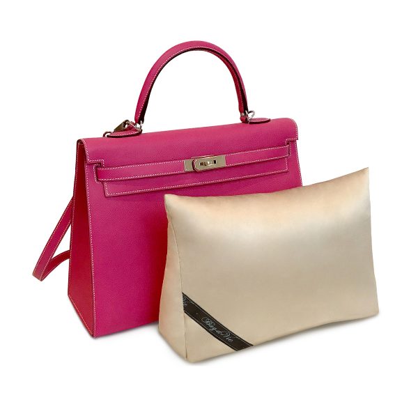 "Less Than Perfect" Custom Kelly 35 Handbag Storage Pillow Shaper