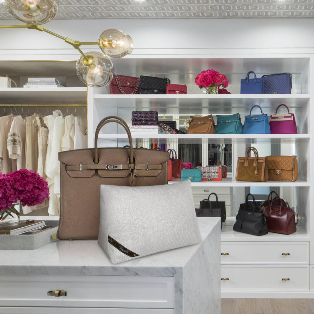 “Less than Perfect” Custom Birkin 40 Handbag Storage Pillow Shaper – HERRINGBONE