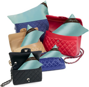 Classic 5 Pack Handbag Storage Pillow Shapers--Rivera Blue