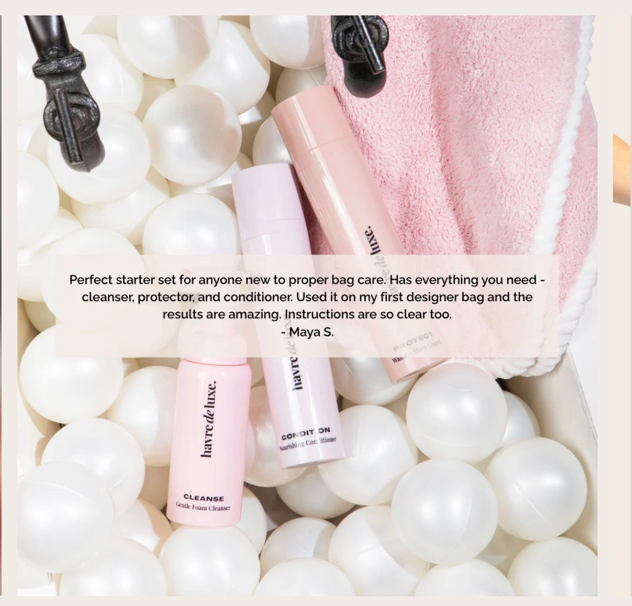 HavreDeluxe 3-Step Handbag Kit