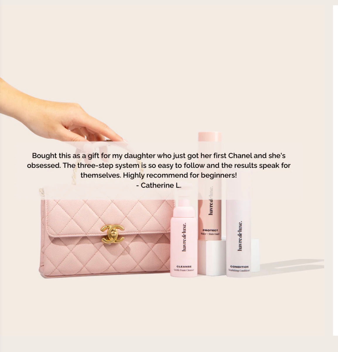 HavreDeluxe 3-Step Handbag Kit
