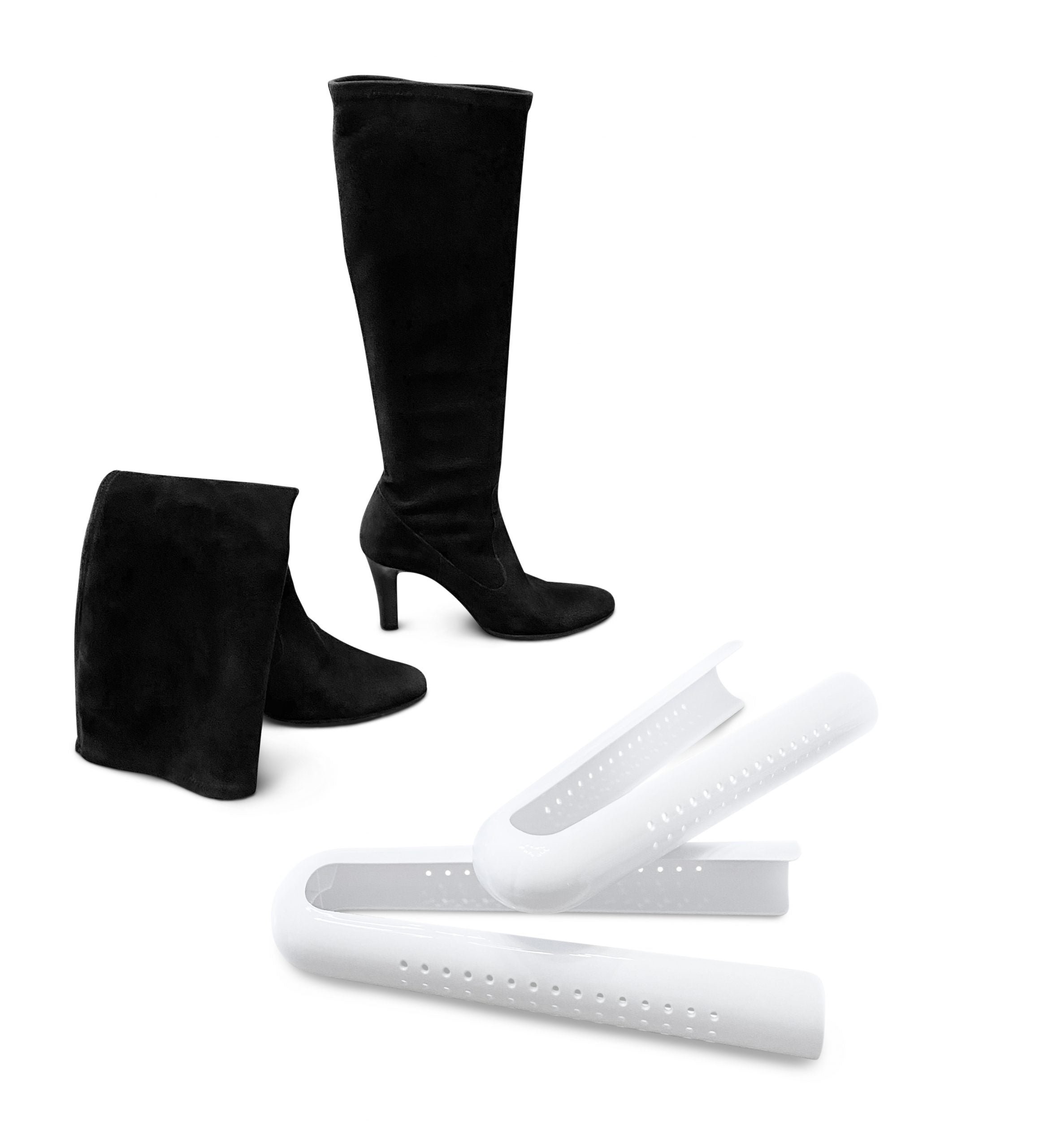 Boot Tree Form Shapers – White 3 Pack
