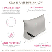 Classic Kelly 35 Handbag Storage Pillow Shapers 2 Pack