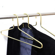 Premium Gold Metal Hangers – 3 Pack