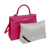 Custom Kelly 35 Handbag Storage Pillow Shaper - HERRINGBONE