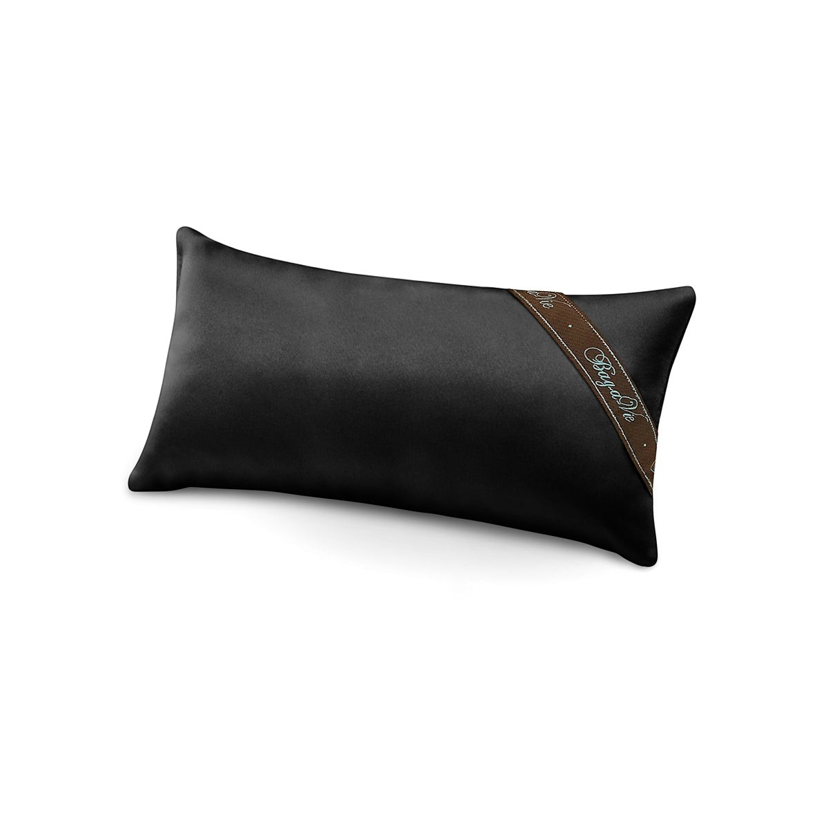 Bag-a-Vie black mini handbag storage pillow shaper made of luxurious fabric for moisture absorption and shape retention