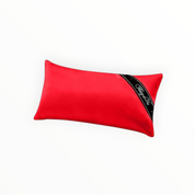 Bag-a-Vie red mini handbag storage pillow shaper made of luxurious fabric to maintain purse shape and absorb moisture