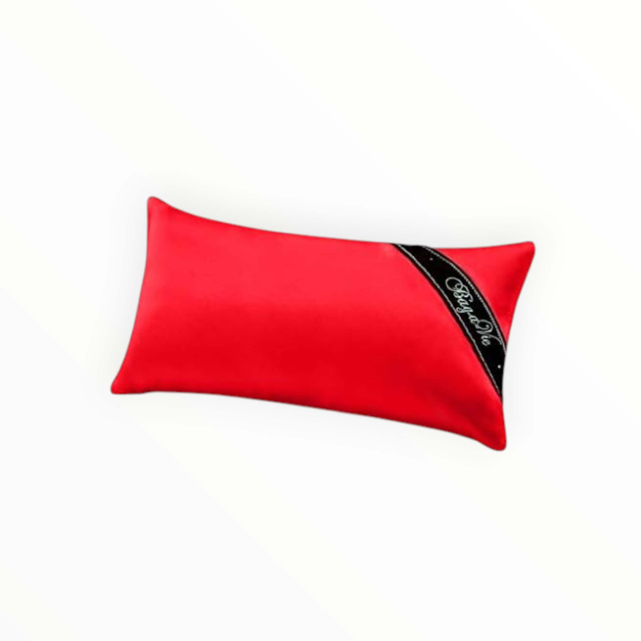 Bag-a-Vie red mini handbag storage pillow shaper made of luxurious fabric to maintain purse shape and absorb moisture