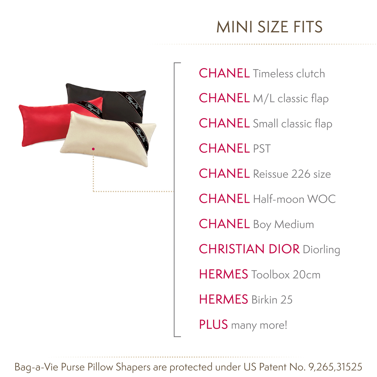 Fit for PALM SPRINGS Mini Backpack Luxury Shoulder Bag Shaper Pillow Insert  For Handbag Purse Shaper Pillow Cushion Shaped