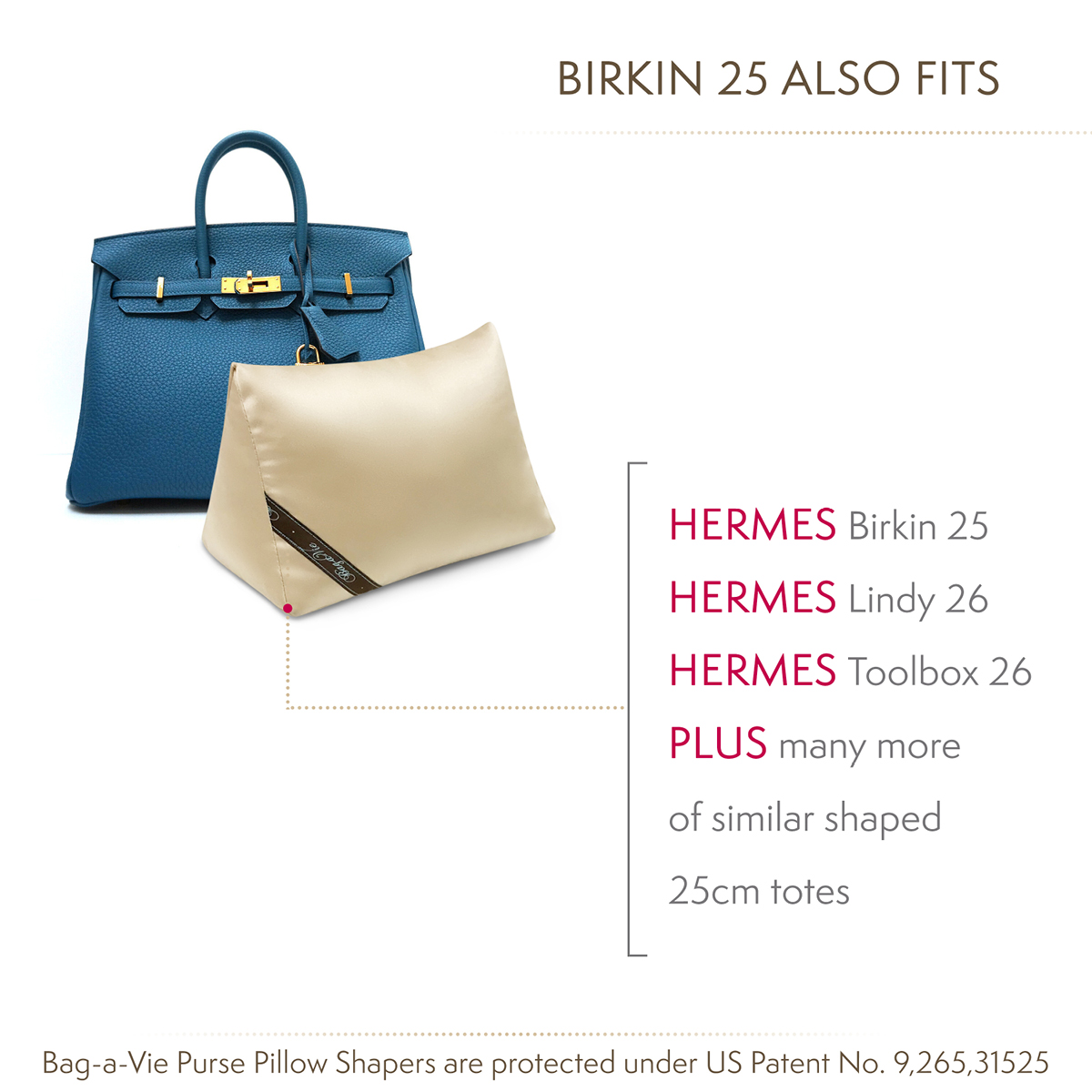 Hermès Kelly 32 Bag Shaper Pillow